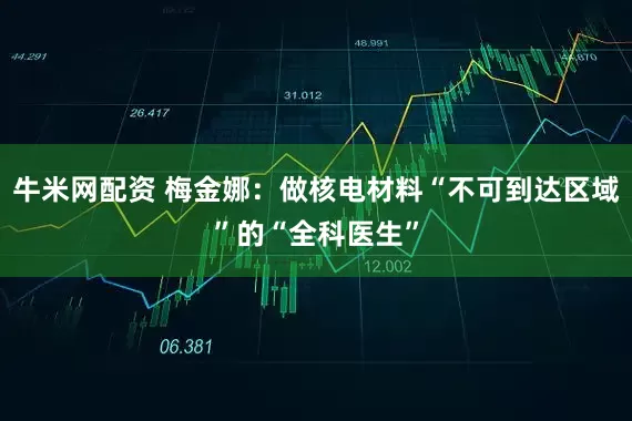 牛米网配资 梅金娜：做核电材料“不可到达区域”的“全科医生”